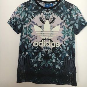 ADIDAS FLORAL SHIRT!!